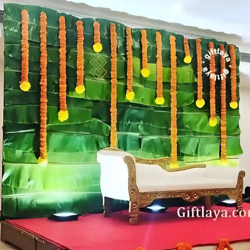 Traditional Seemantham Decoration