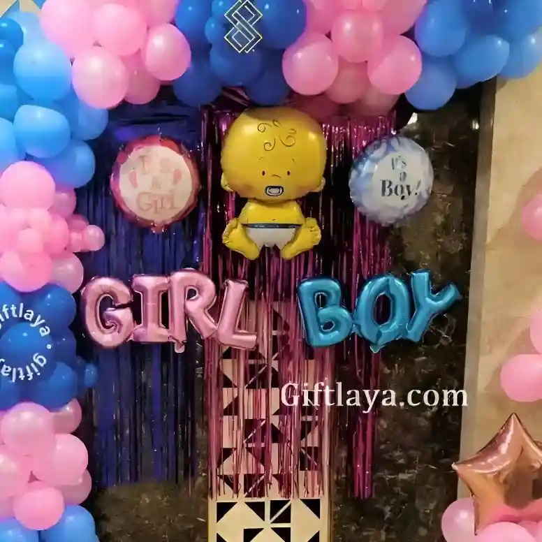 Simple Godh Bharai Decoration