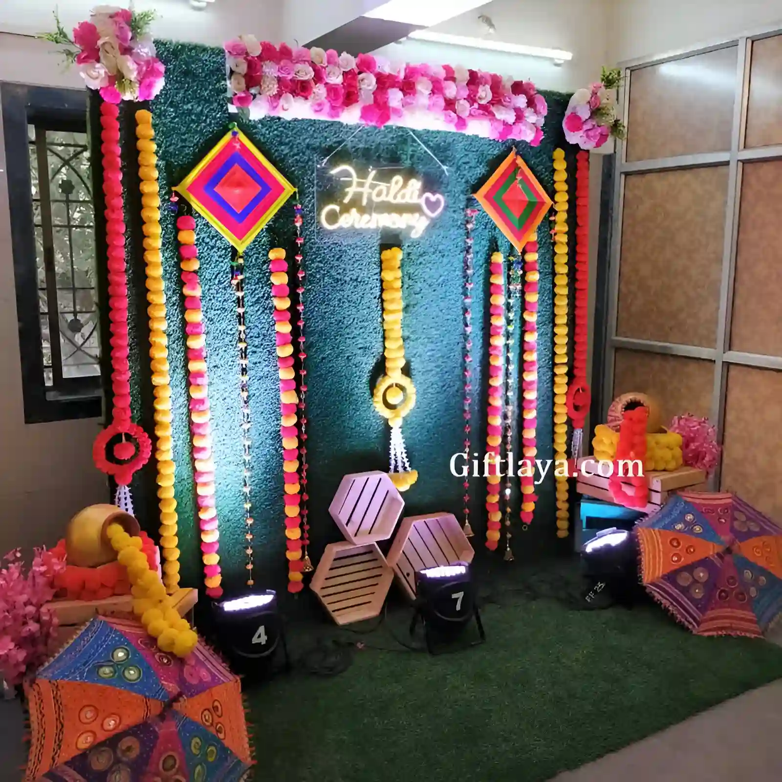 Groom Haldi Decoration