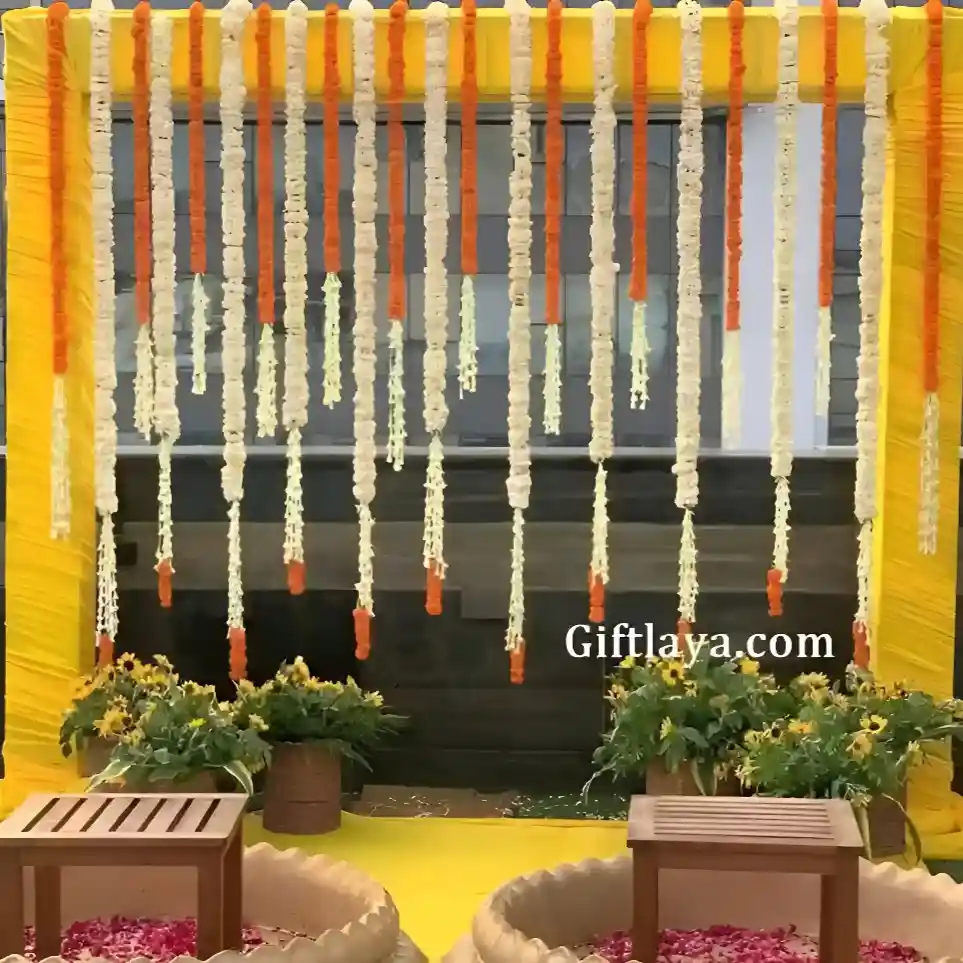 Trending Haldi Setup