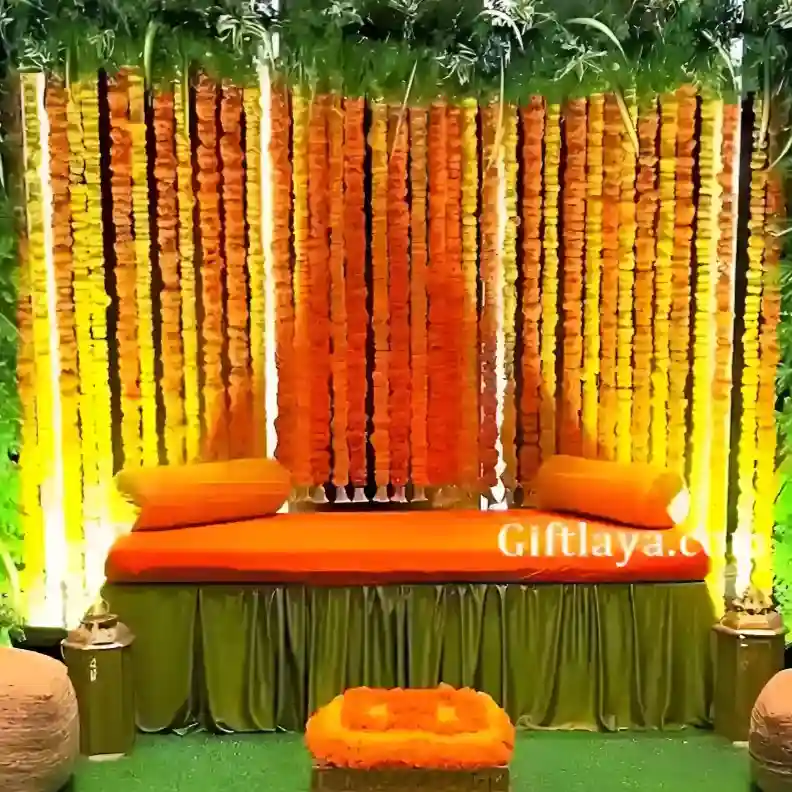 Flower Backdrop Decoration