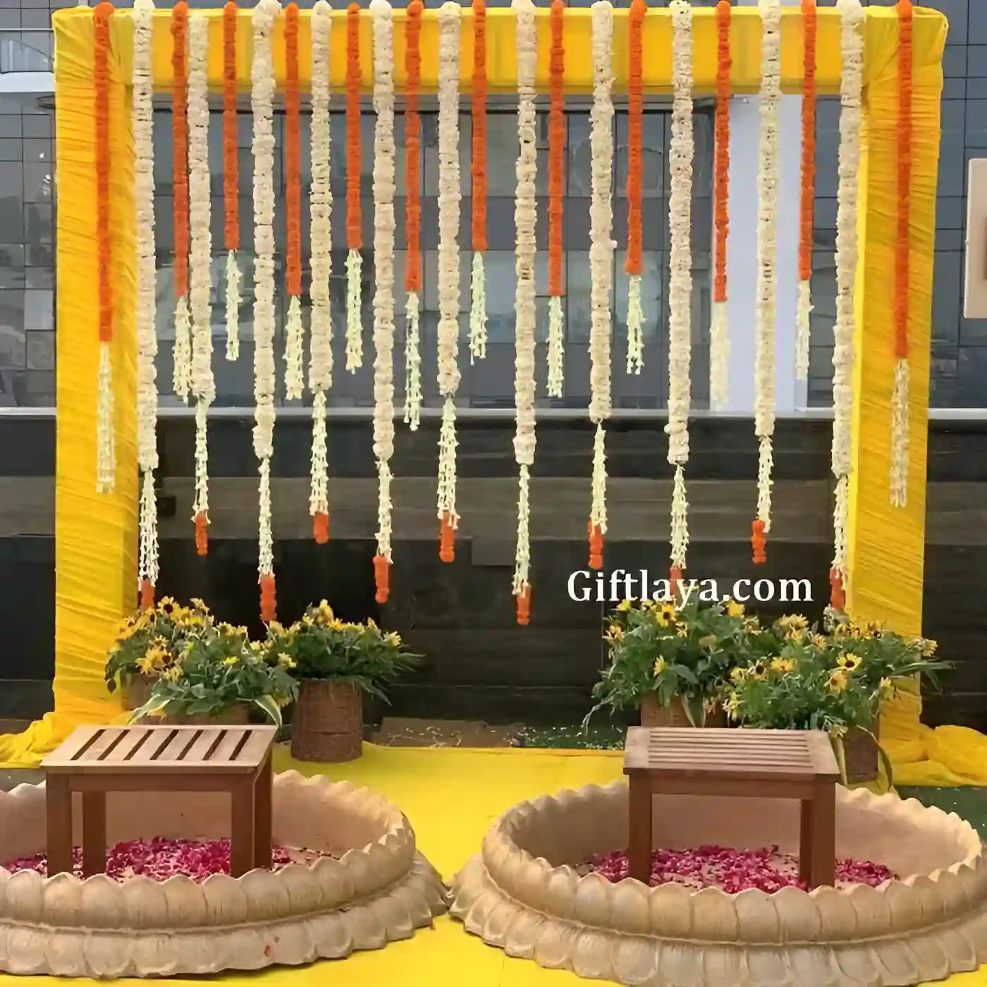 Trending Haldi Setup