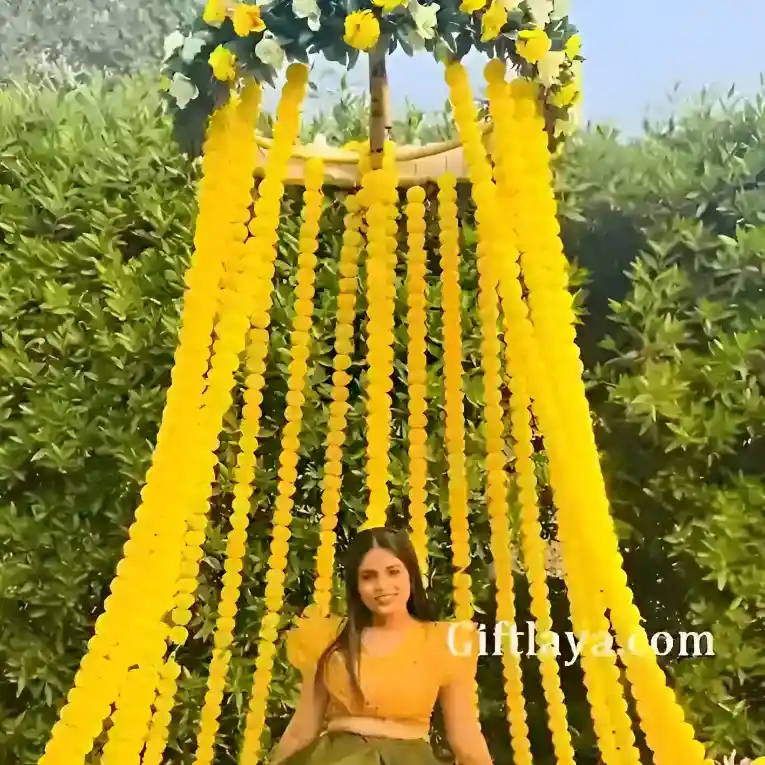 Bride Haldi Decoration