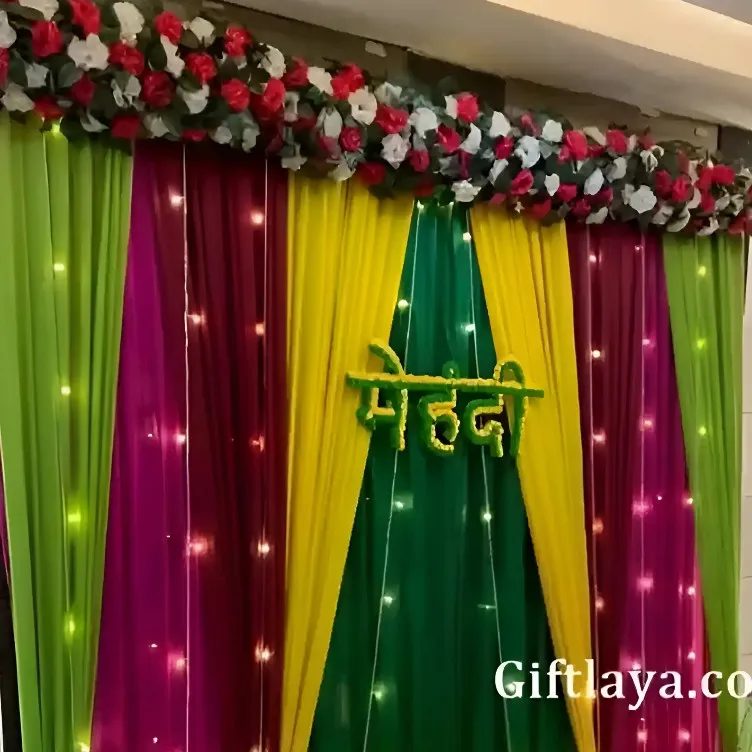 Mehendi Decoration at Home