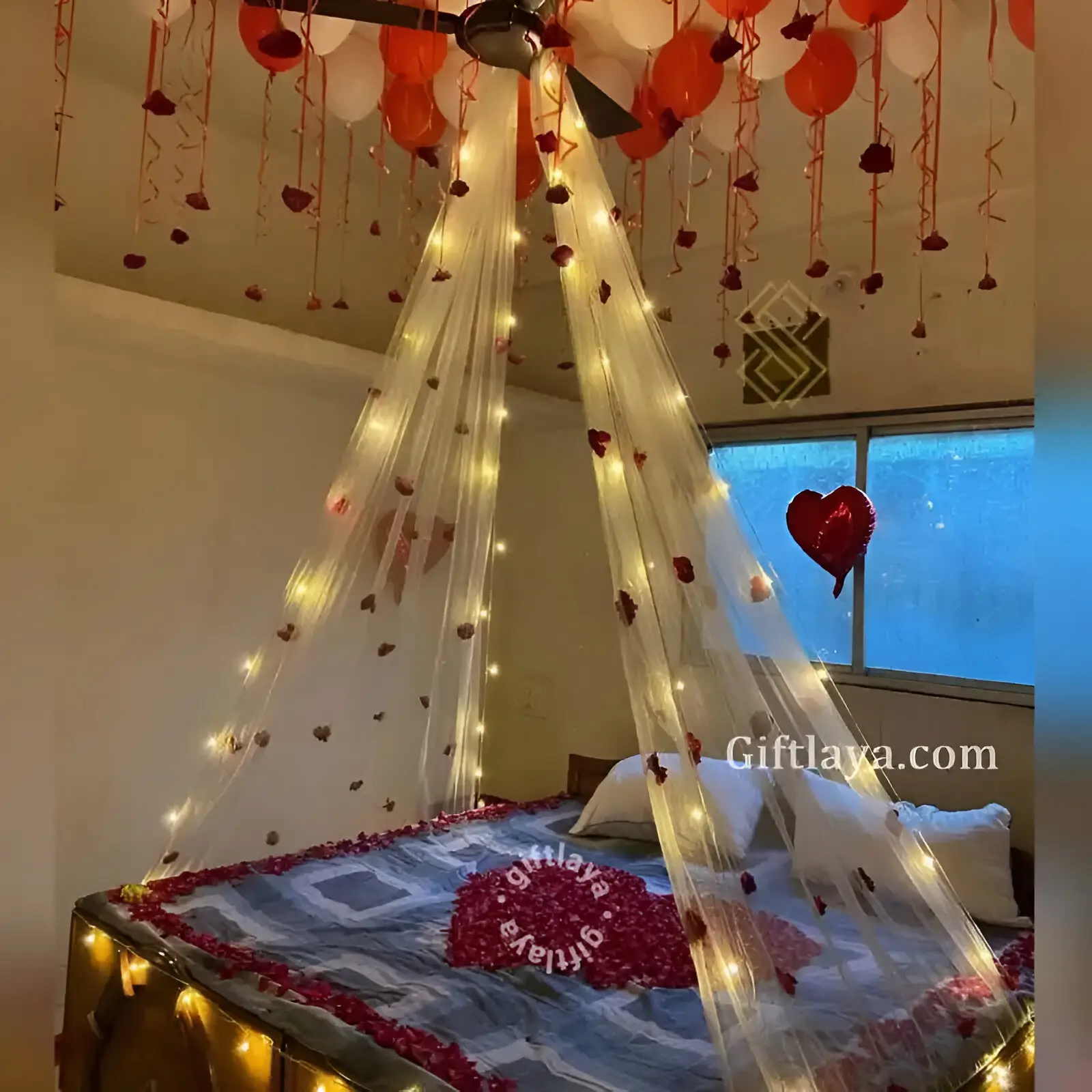 Suhagrat Room Decoration