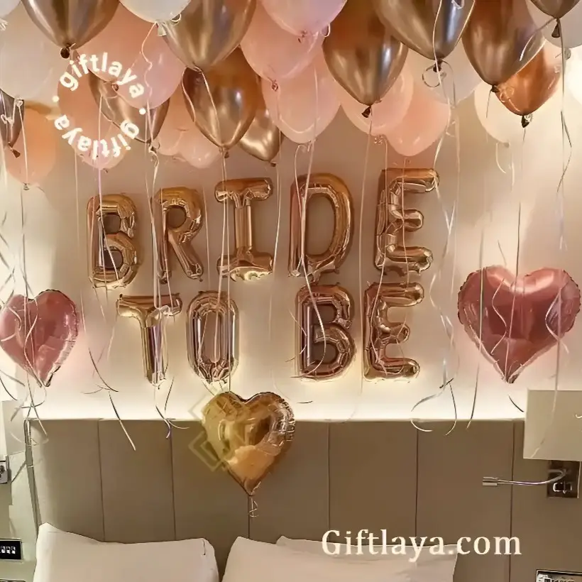 Bachelorette Room Setup