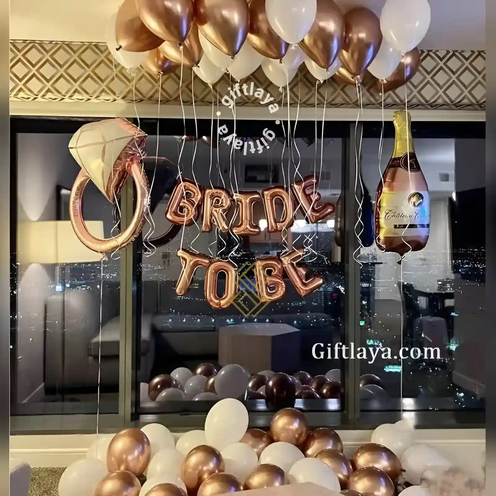 Rose Gold Theme Decoration