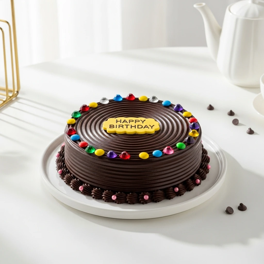 Chocolate Gems Cake
