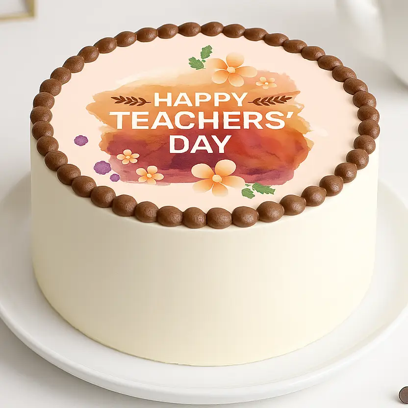 Happy Teachers Day Cake — photo 2