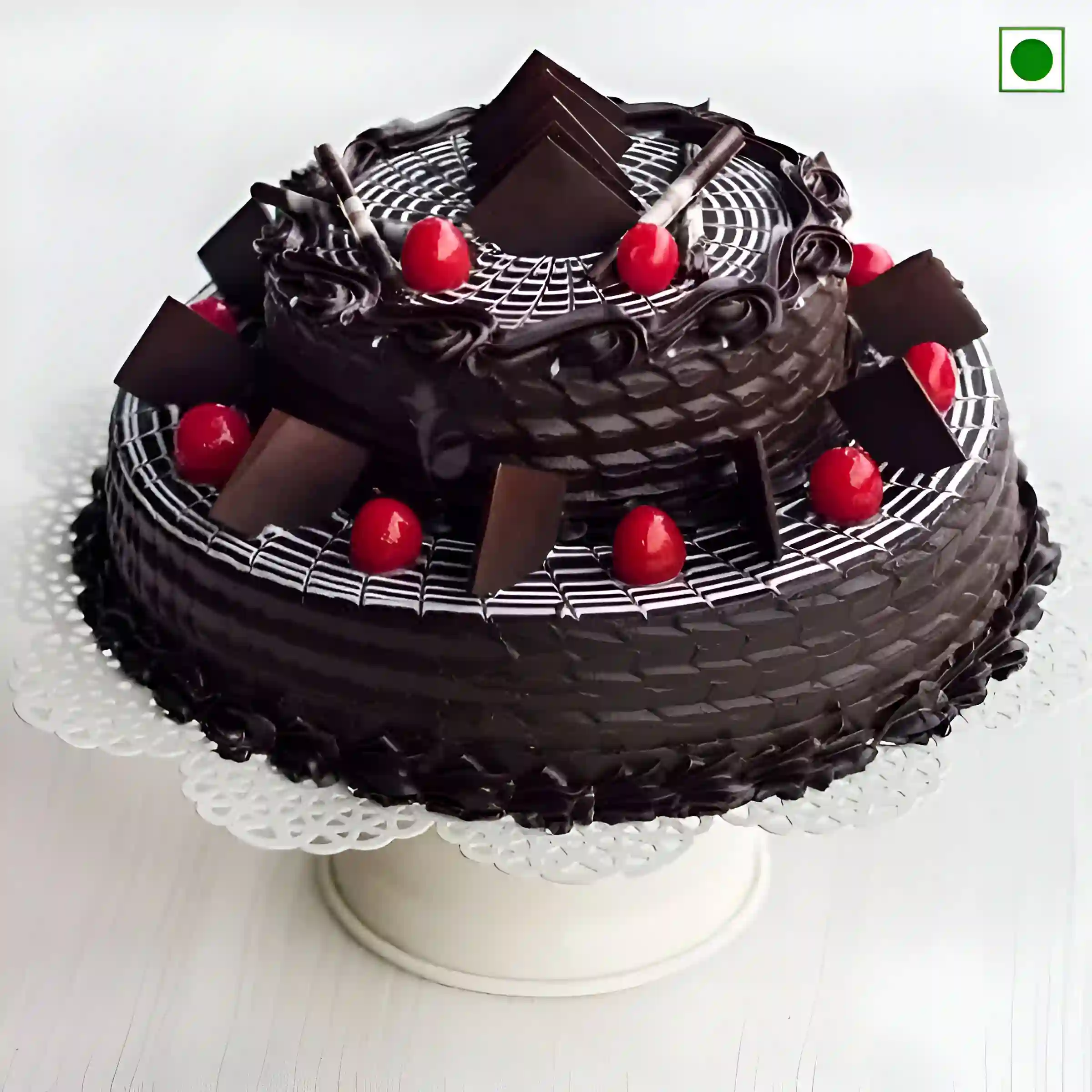 Eggless Chocolate Truffle Cake