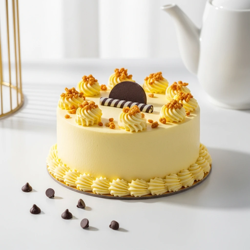Heavenly Butterscotch Cake