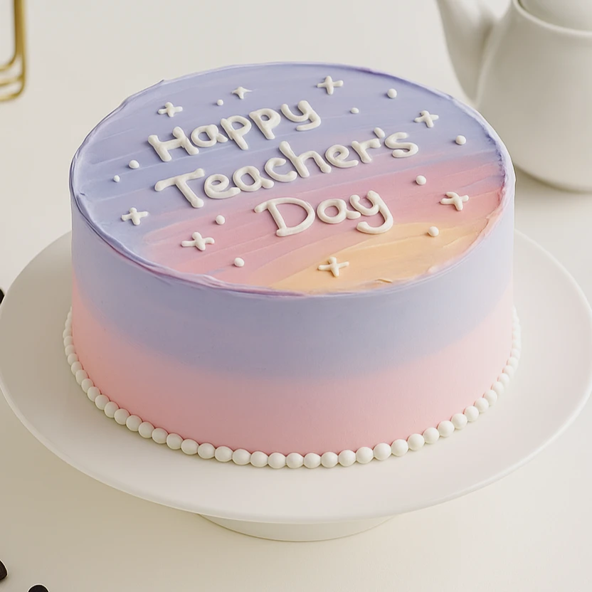 Teachers Day Celebration Cake — photo 2