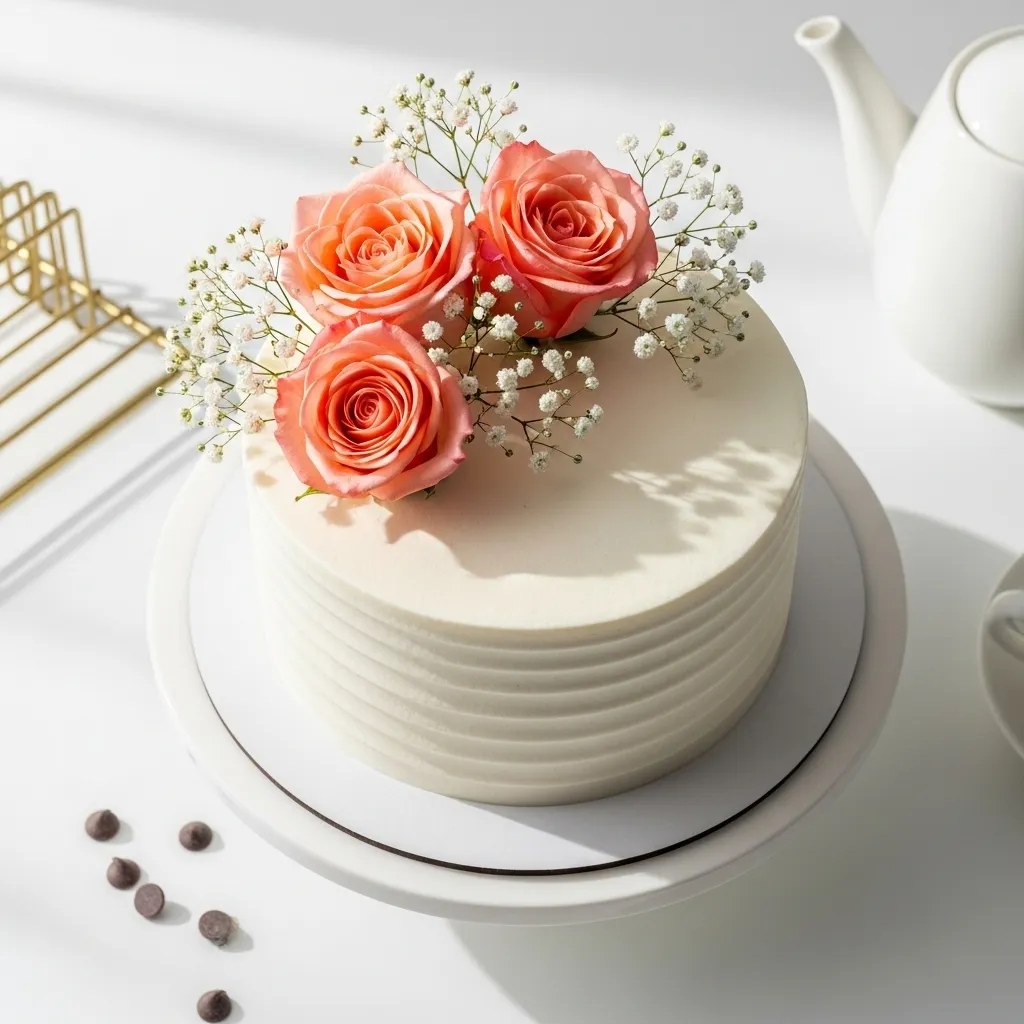 Vanilla Rose Cake