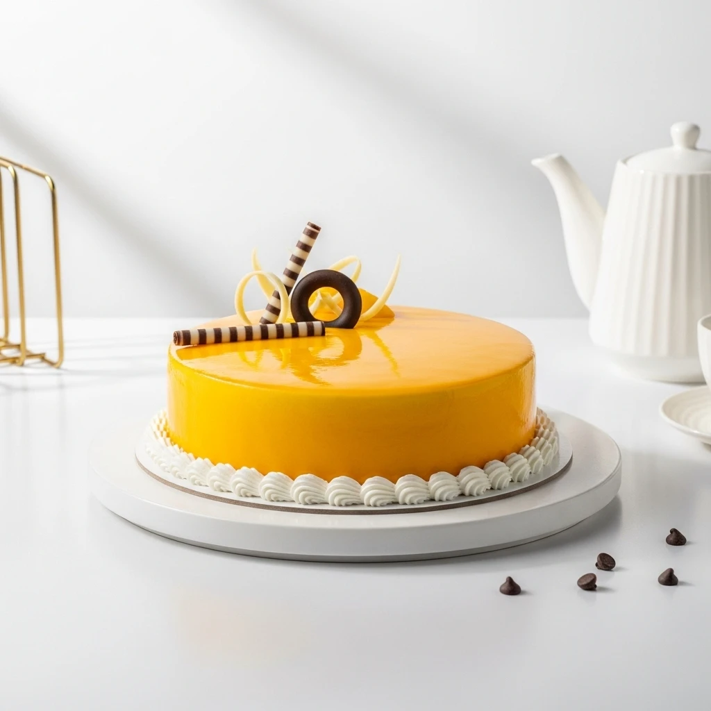 Tempting Mango Cake