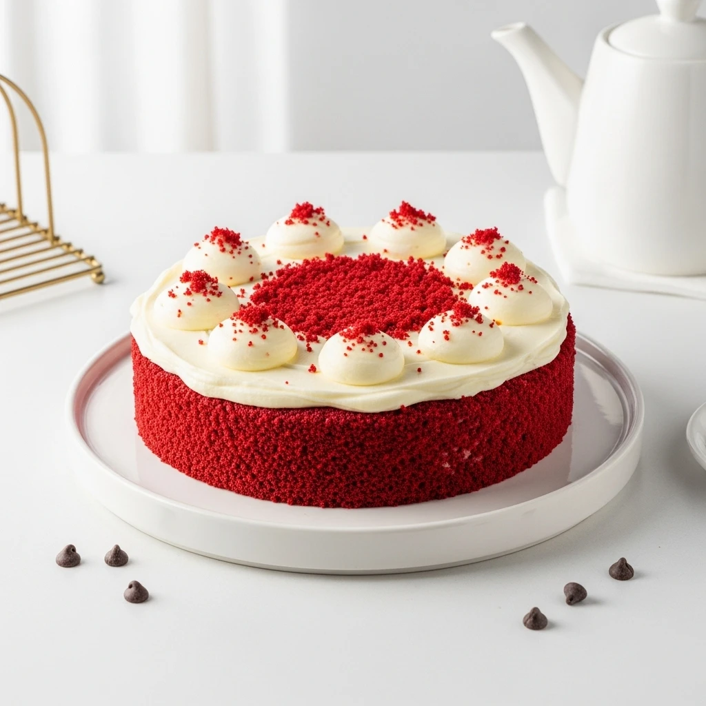 Red Velvet Cake for Birthday