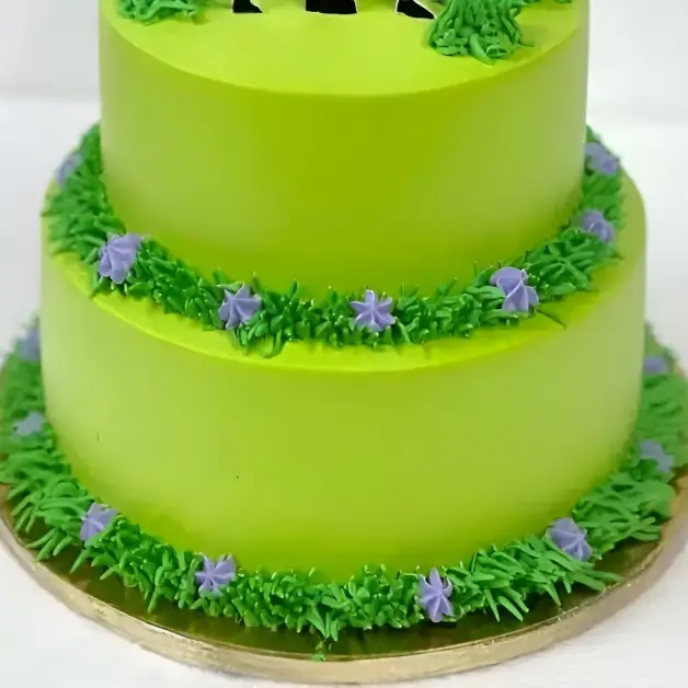 2 Tier Motu and Patlu Theme Cake