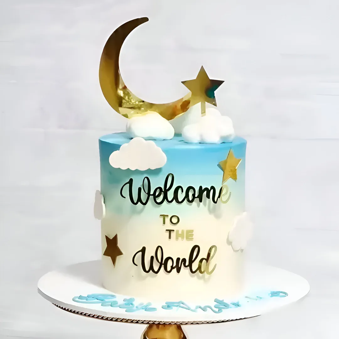 Welcome Baby Cake