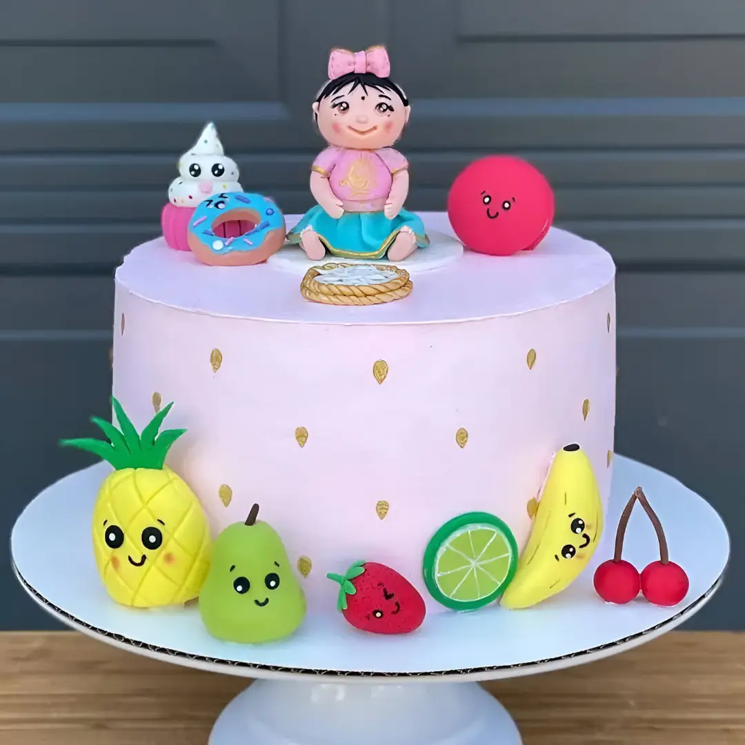 Annaprashan Theme Cake for Girl