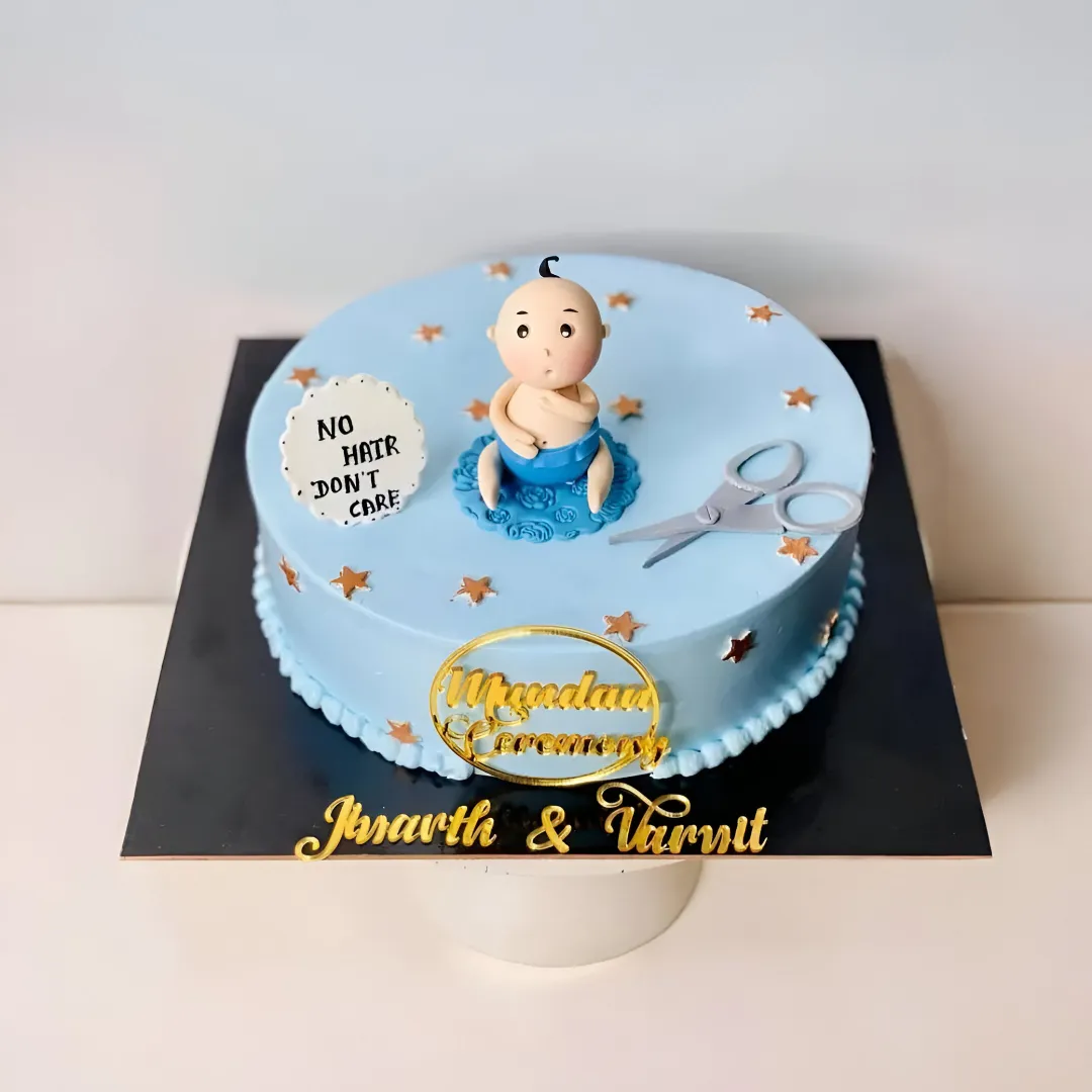 Mundan Ceremony Theme Cake