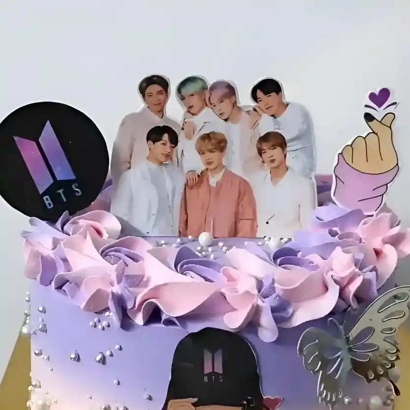 BTS Theme Cake