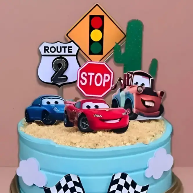 Car Themed Cake