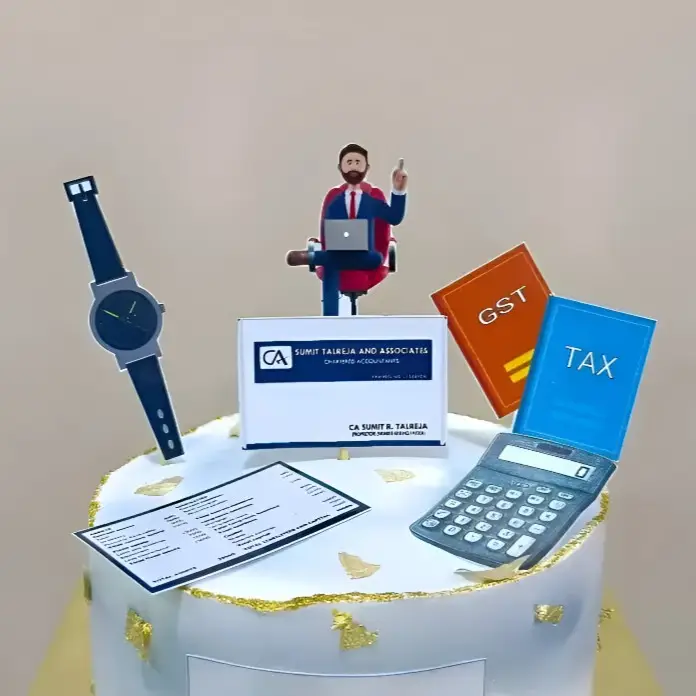 Financial Wizard Cake