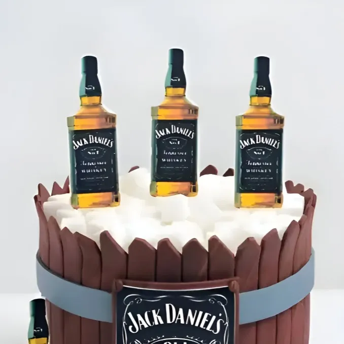 JD Fondant Cake