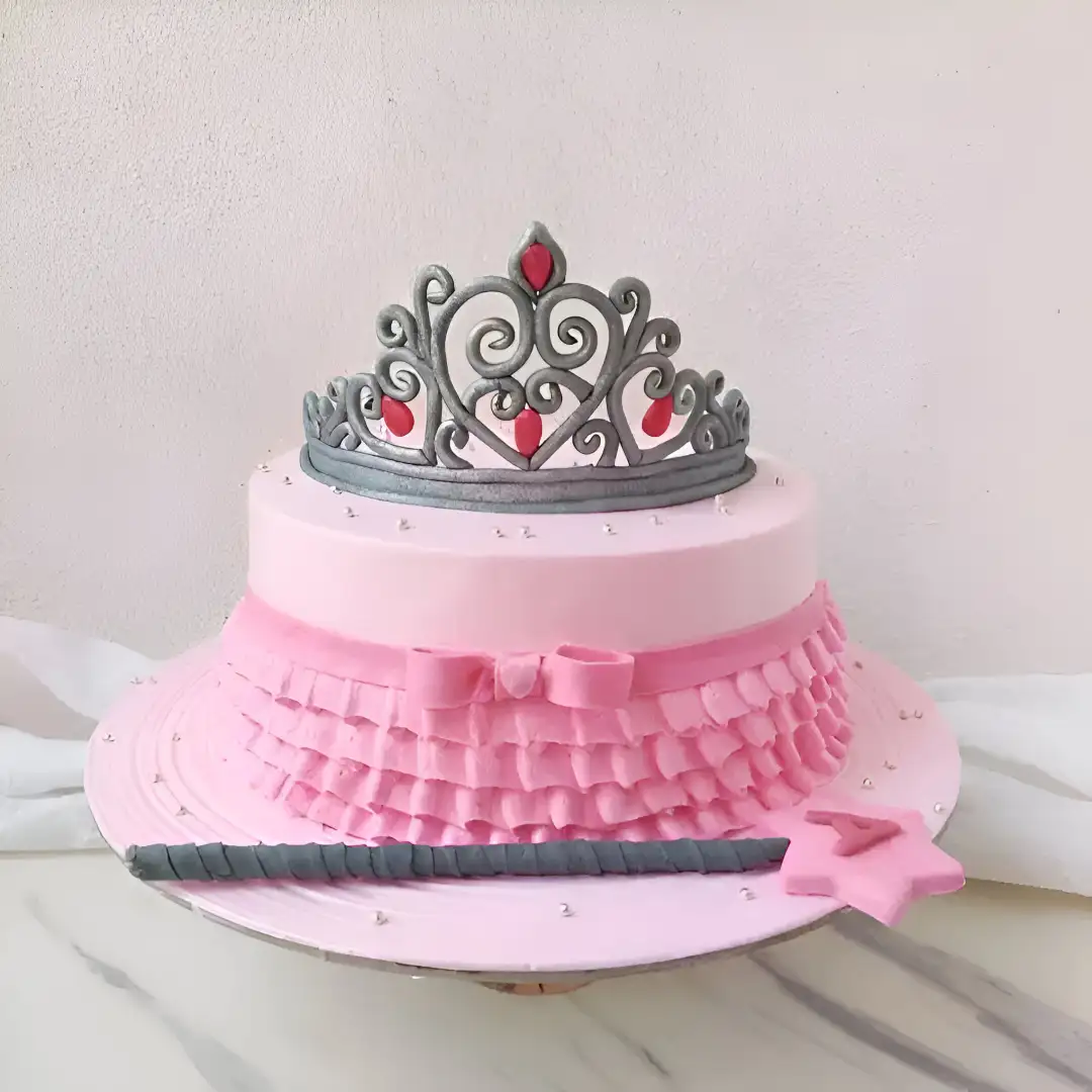 Crown Theme Cake