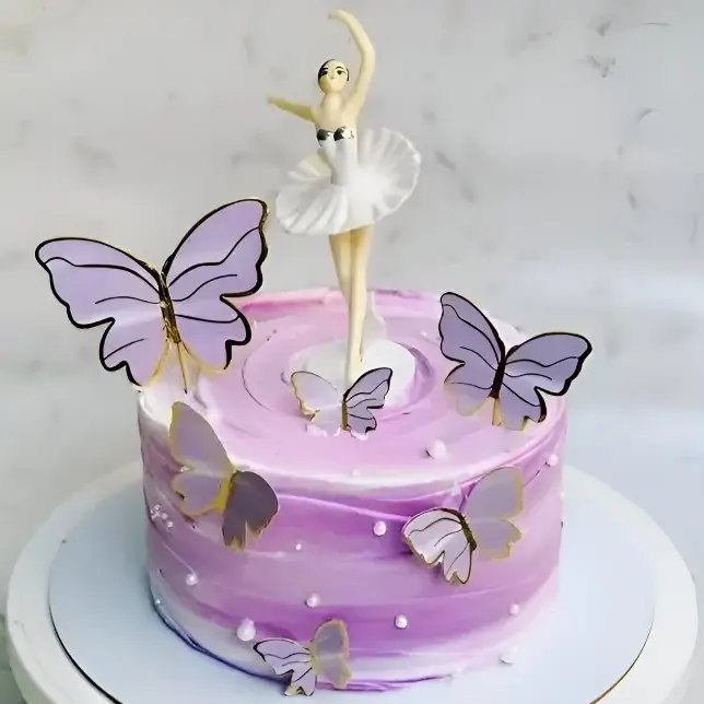 Butterfly Theme Cake