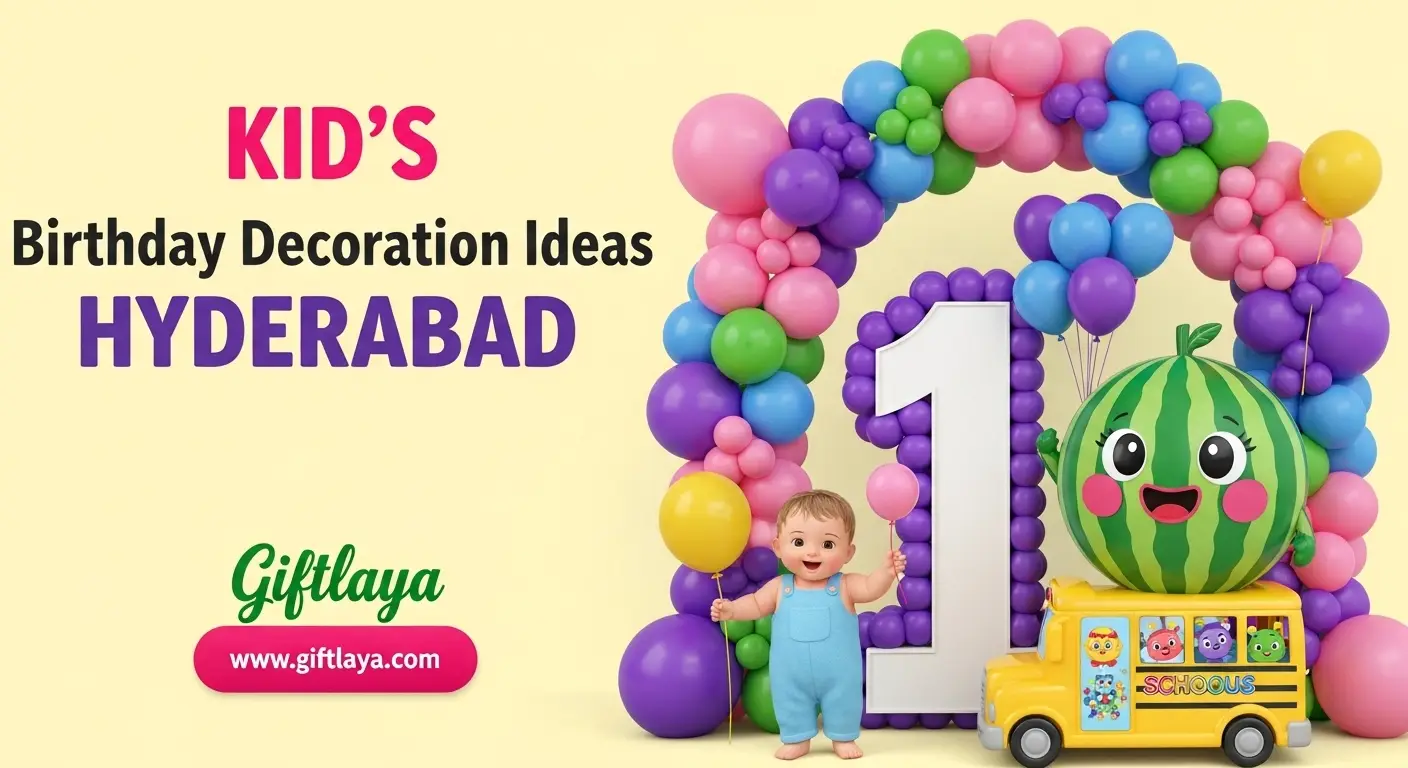 Unique Birthday Decoration for Kids in Hyderabad