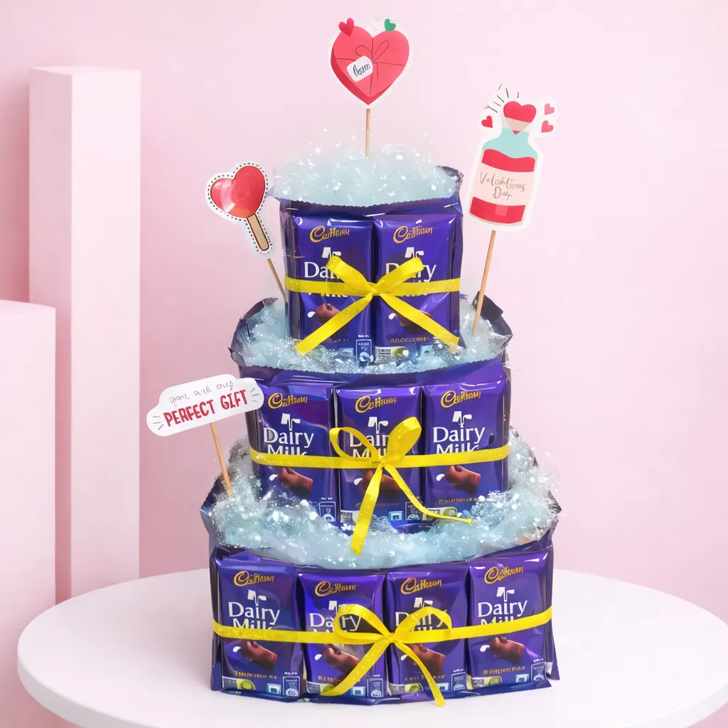Dairy Milk Chocolate Tower