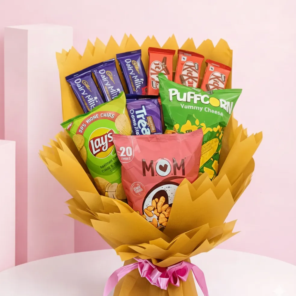 Chips n Chocolate Bouquet