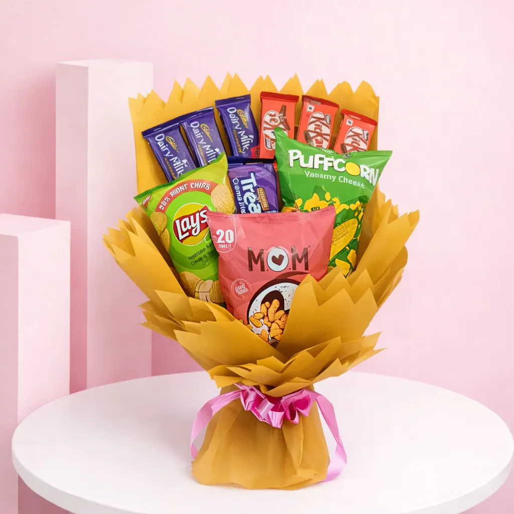 Chips n Chocolate Bouquet