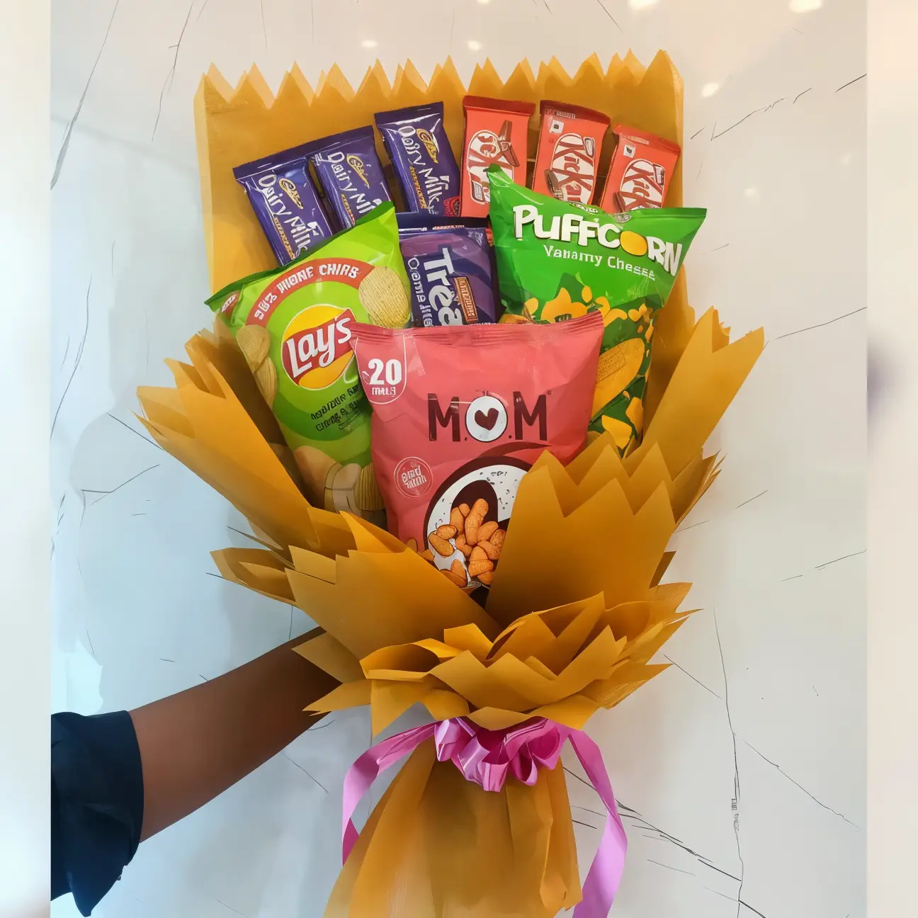 Chips n Chocolate Bouquet