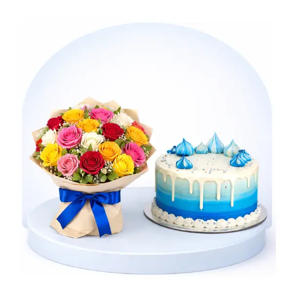 Flower and Cake