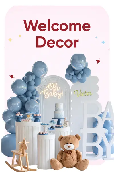 Baby welcome Decor