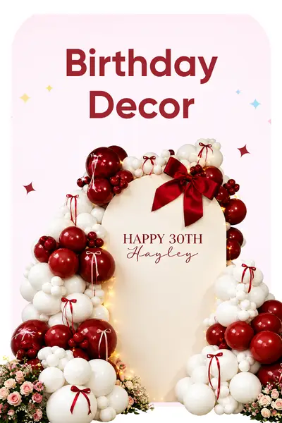 Birthday decor
